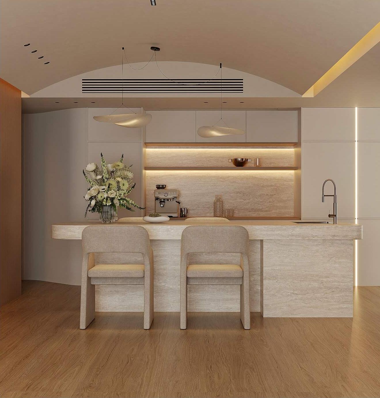 Beige Travertine