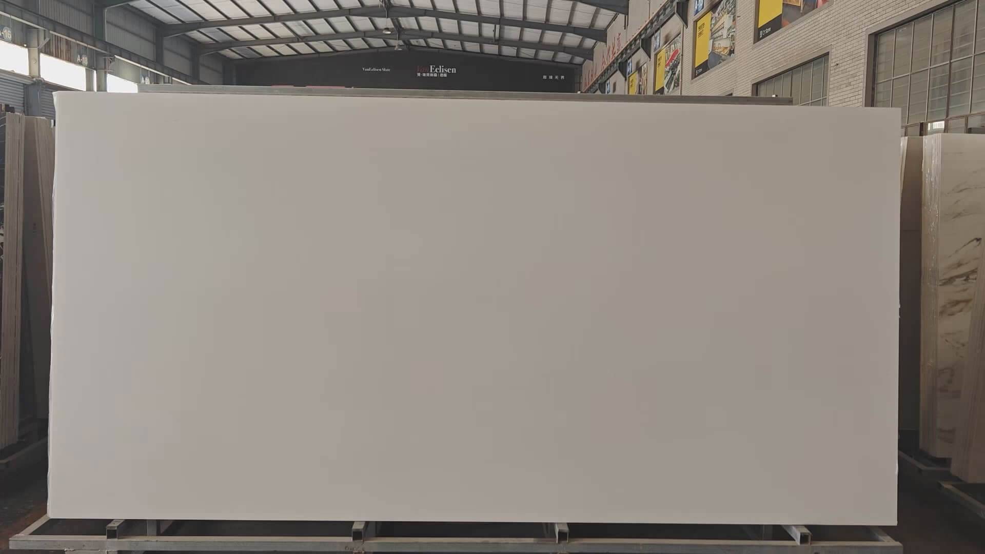 Pure White — Color: White · Dimensions: 3200*1600*15 · Glossiness: Matte — 4